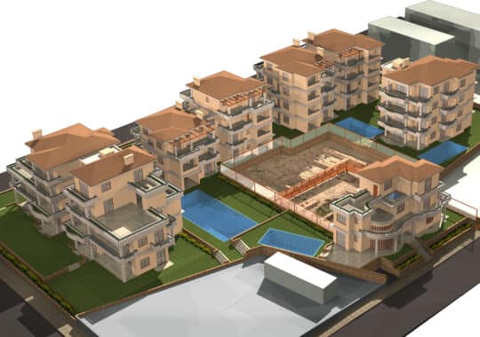 Complex of 45 Houses Voula – Under Development